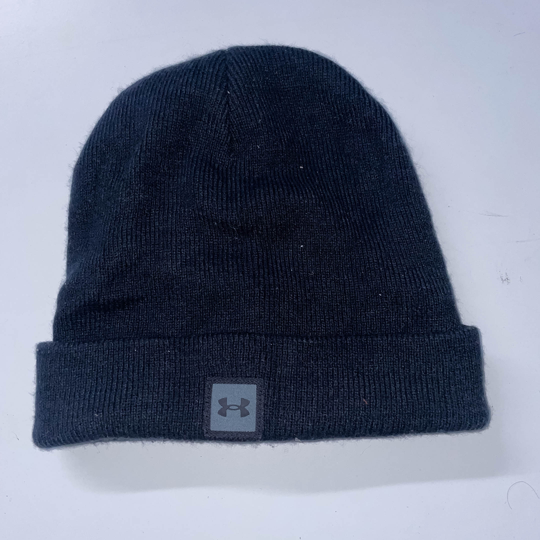 Vintage Black Under Armour beanie hat