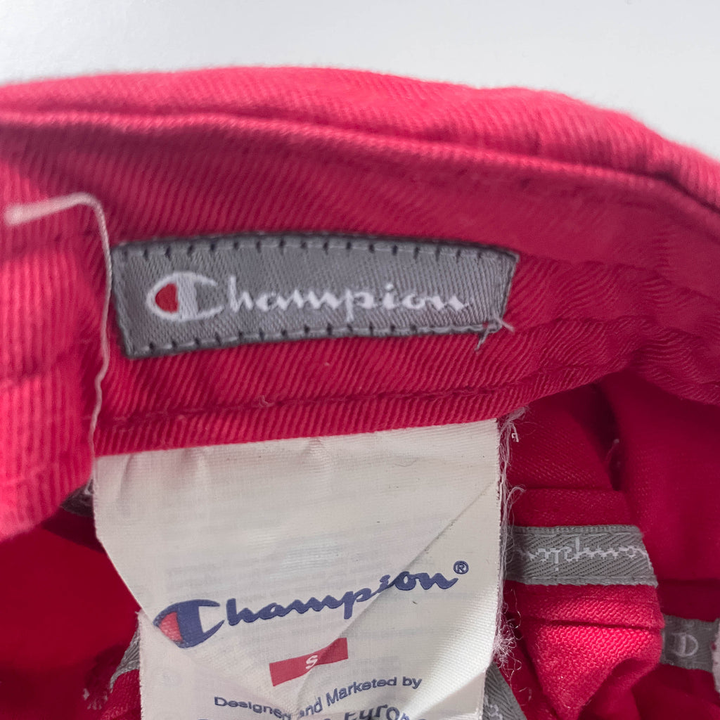 Vintage Red mens Adjustable Champion baseball cap