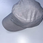 Vintage cream Czapka army washed cap