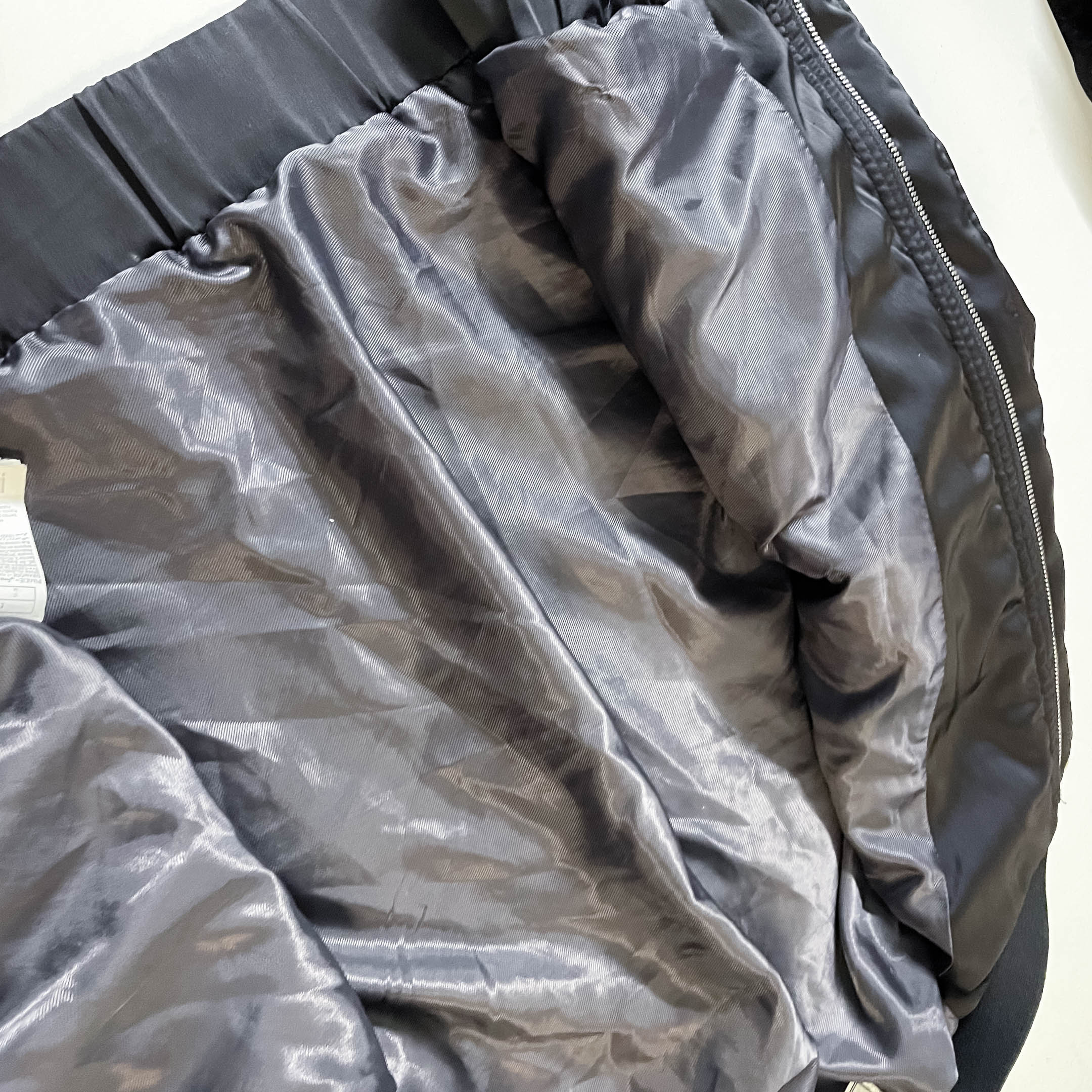 Vintage Y2k Pimkie women's velour black full zip bomber jacket in M | SKU 3654