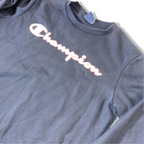 Vintage champion navy sweatshirt in XS