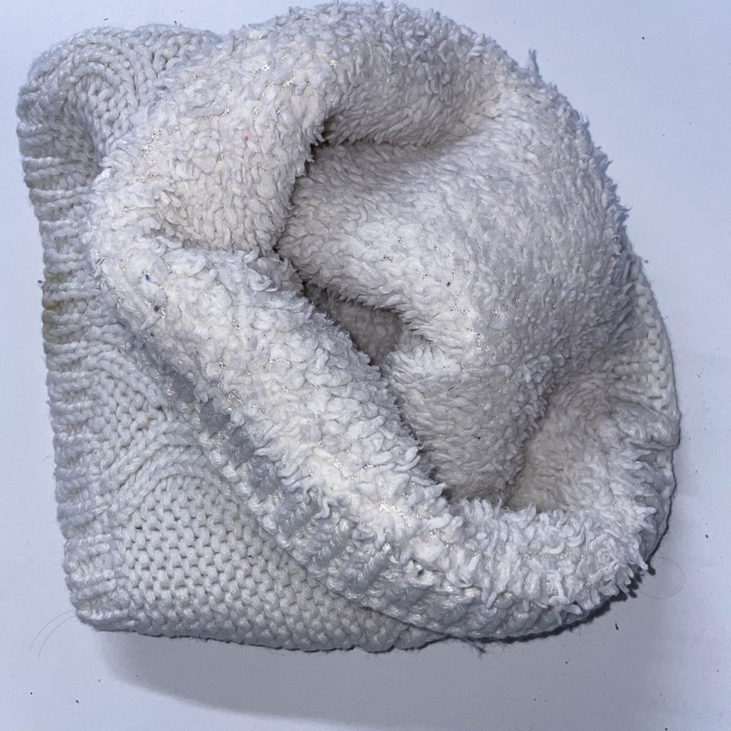 Cream Knitted neck warmer XS/S