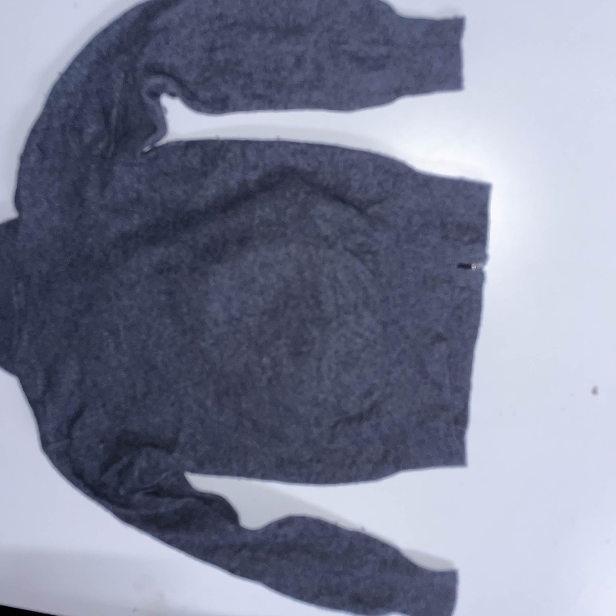 Vintage San Francisco Maret grey full zip up high neck fleece woolen jacket