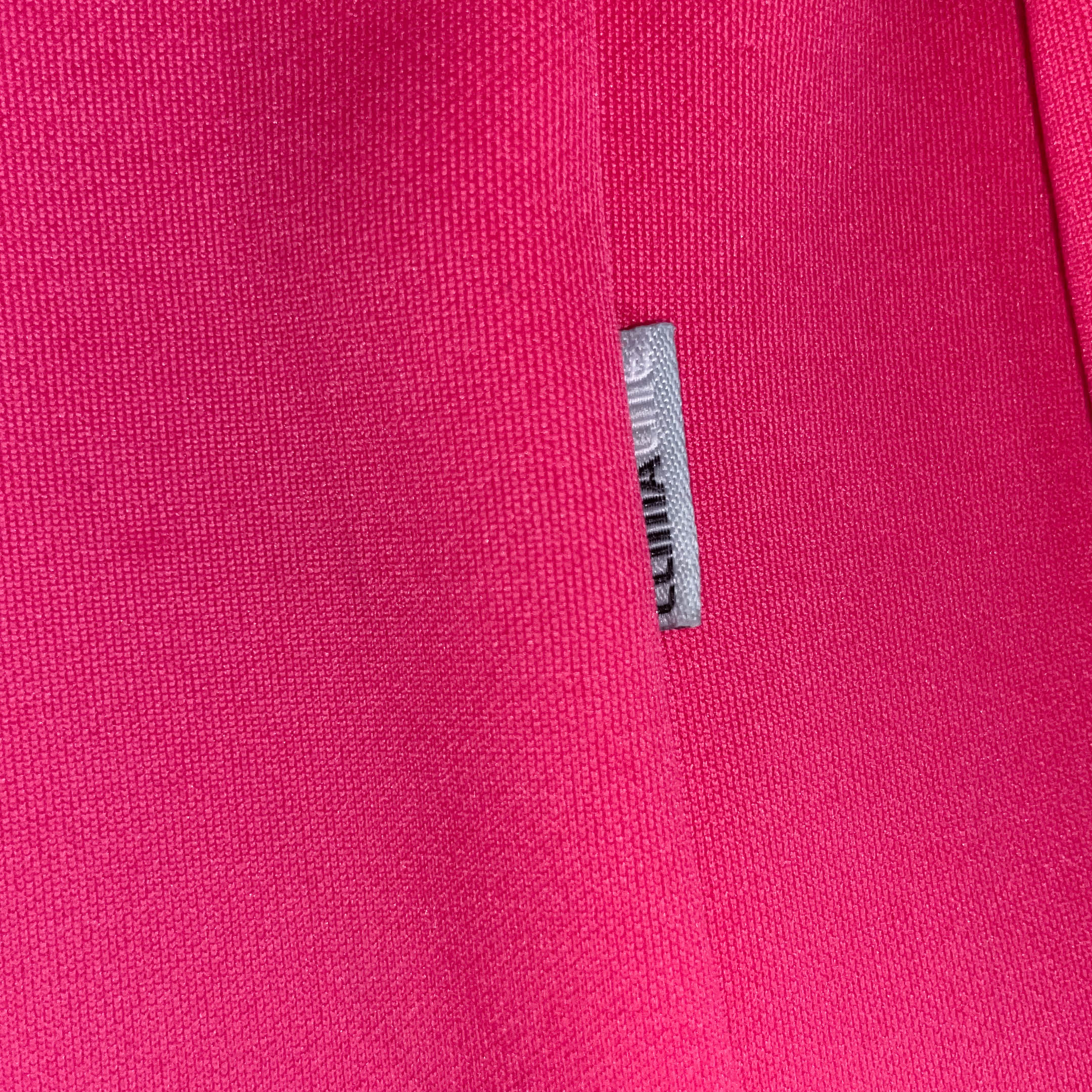 VIntage Red Adidas Climalite womens large training full zip jacket