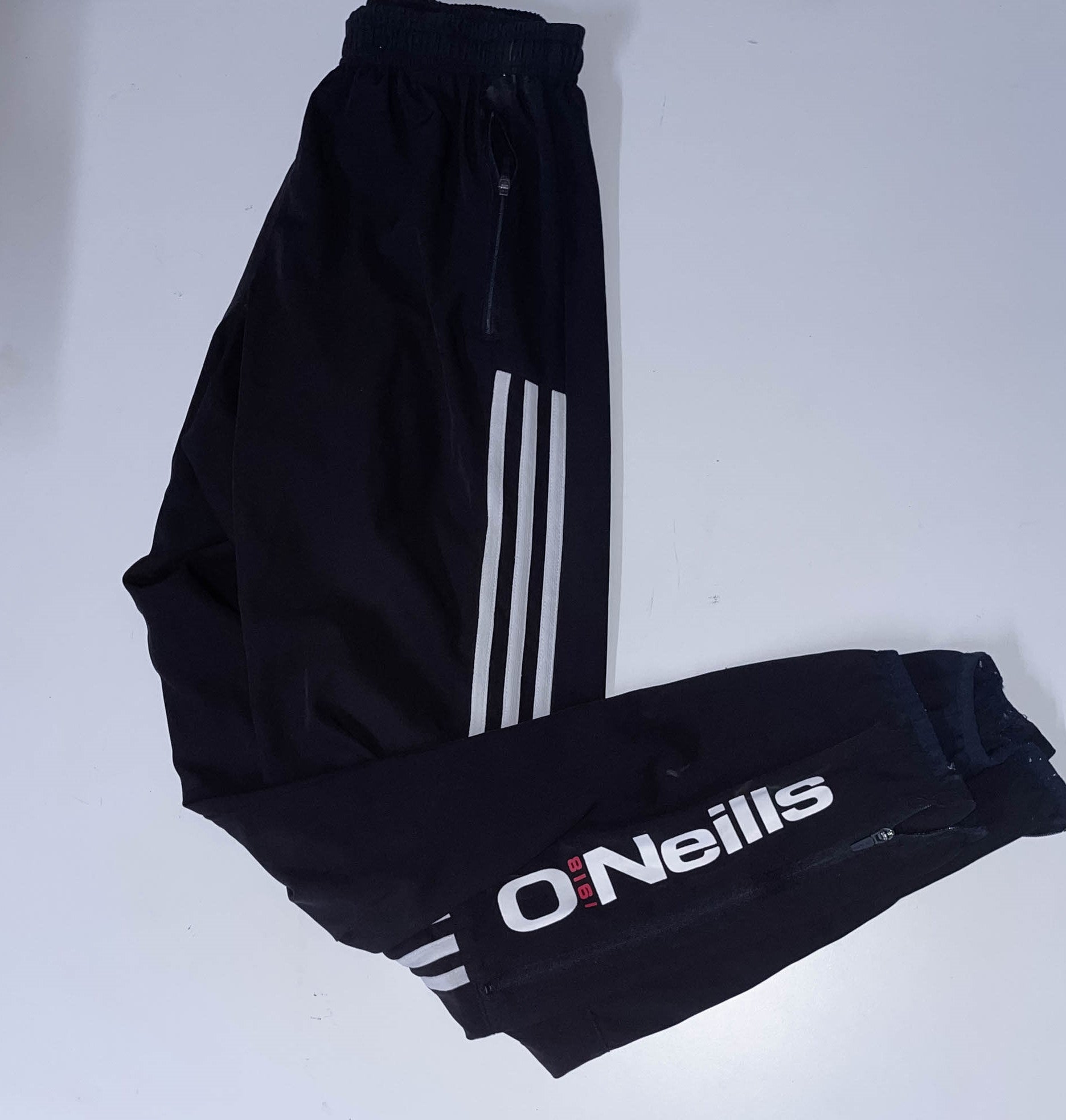 Vintage O'neils black womens medium 3 stripe jogger pant