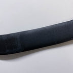 Vintage mens Hugo boss black leather small  buckle belt
