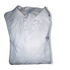 Vintage White Hugo boss mens medium long sleeve polo shirt