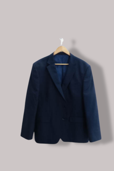 Vintage Bennetti Tailored custom fit mens medium blue blazers