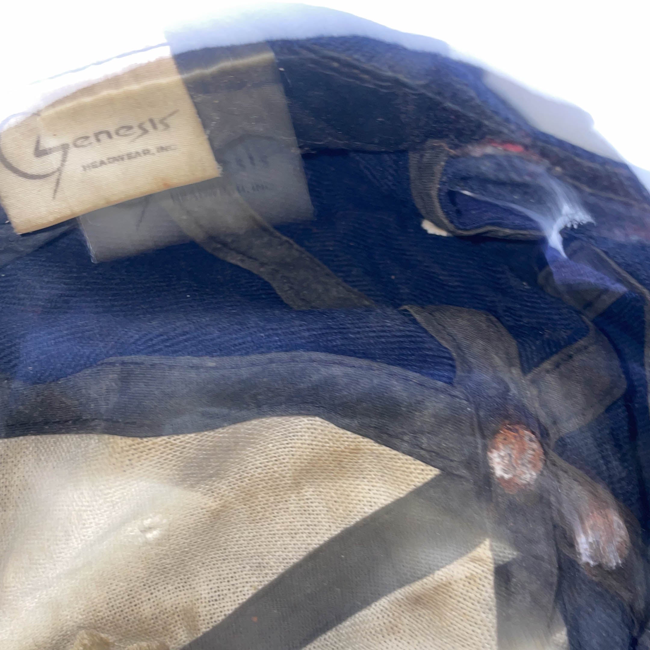 Vintage blue genesis new york yankees strapback cap