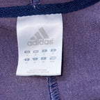 Vintage Adidas Blue womens medium full zip hoodie training jacket
