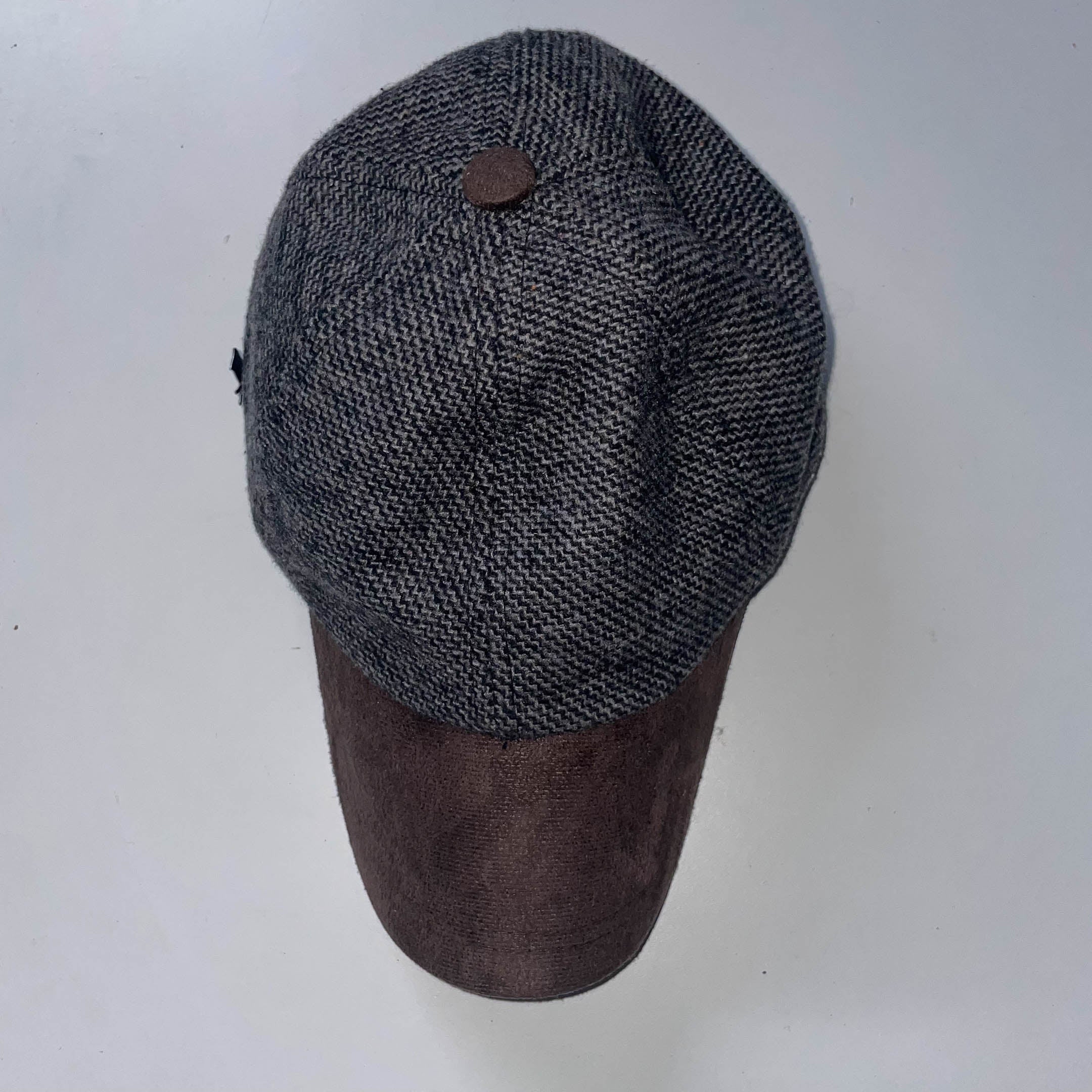 Vintage scottish grey and brown baseball cap