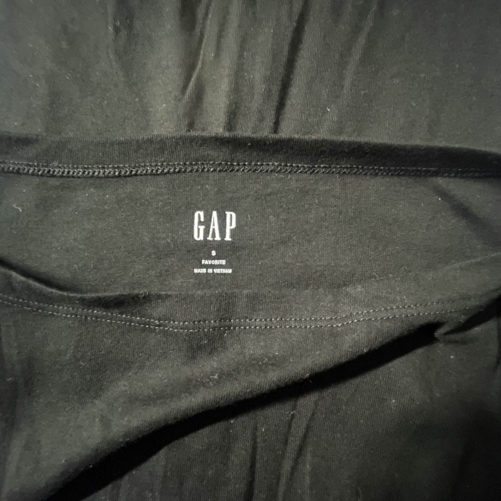 Vintage Black Gap T-shirt Dress for women size S