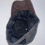 Vintage scottish grey and brown baseball cap