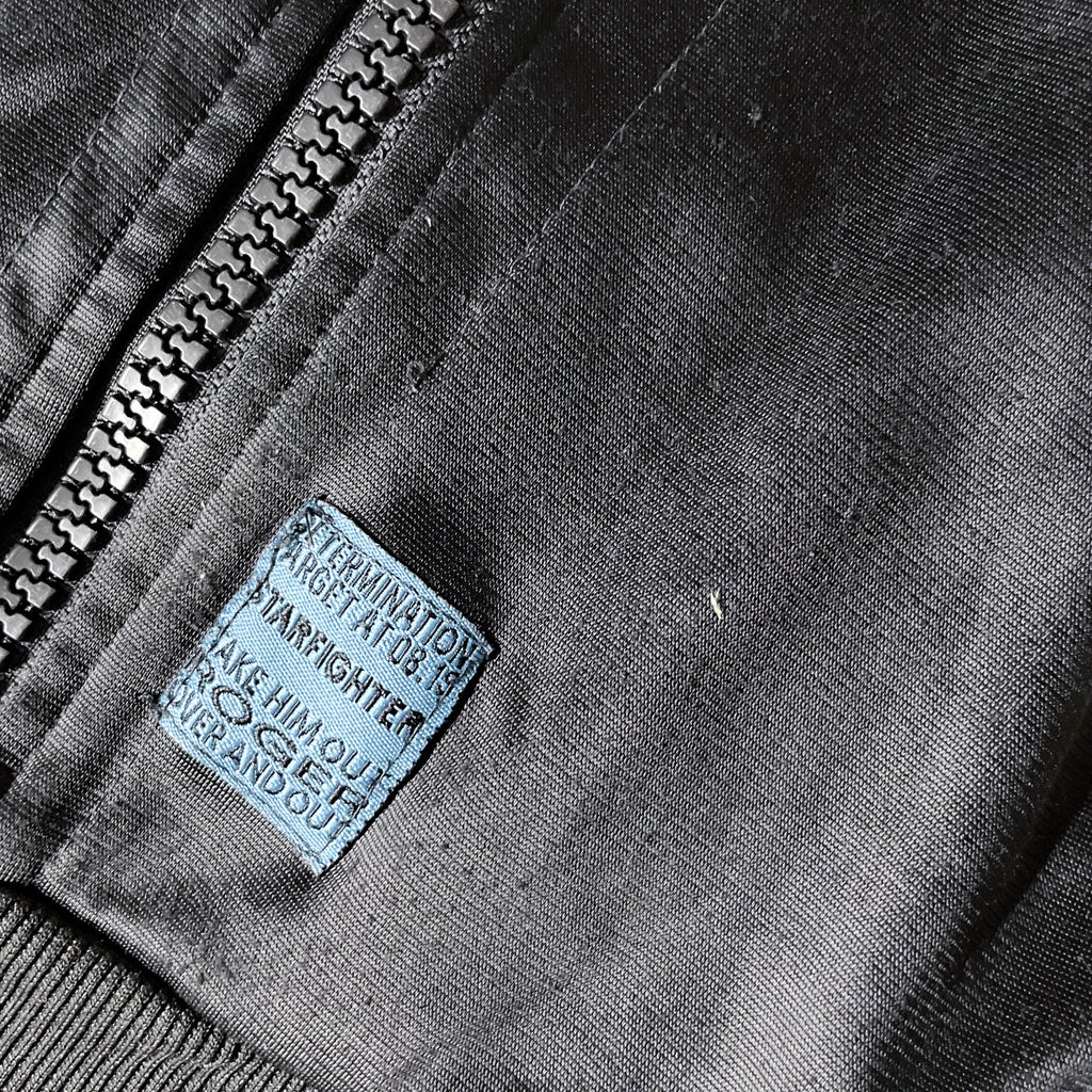 Vintage Smog est. 1999 black full zip up high neck medium sweatshirt jacket