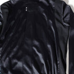 Vintage Smog est. 1999 black full zip up high neck medium sweatshirt jacket