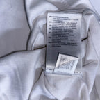 Vintage white Adidas original with stripe trefoil print medium tees