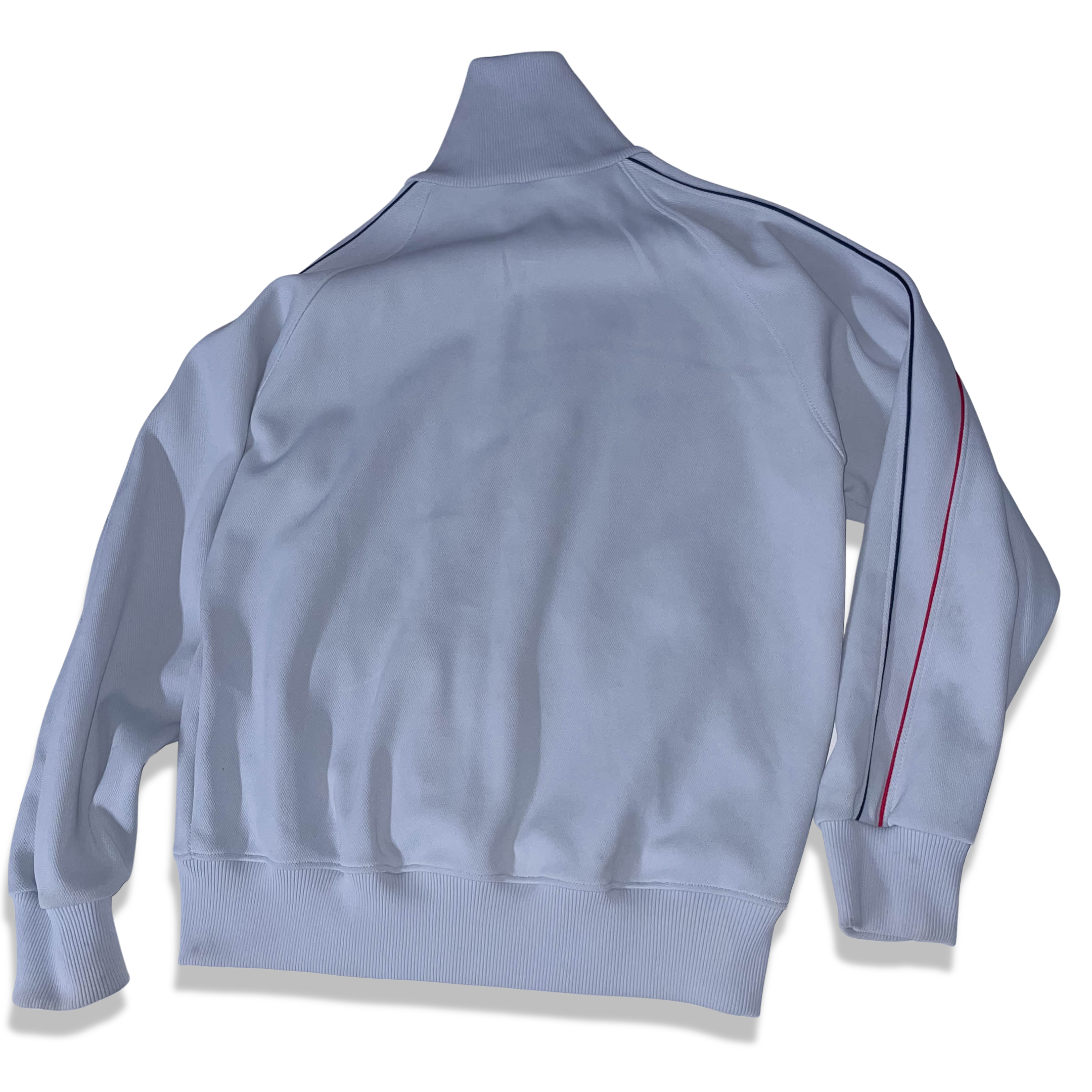 Vintage Puma womens medium grey sport training full zip up high neck sweatshirt jacket