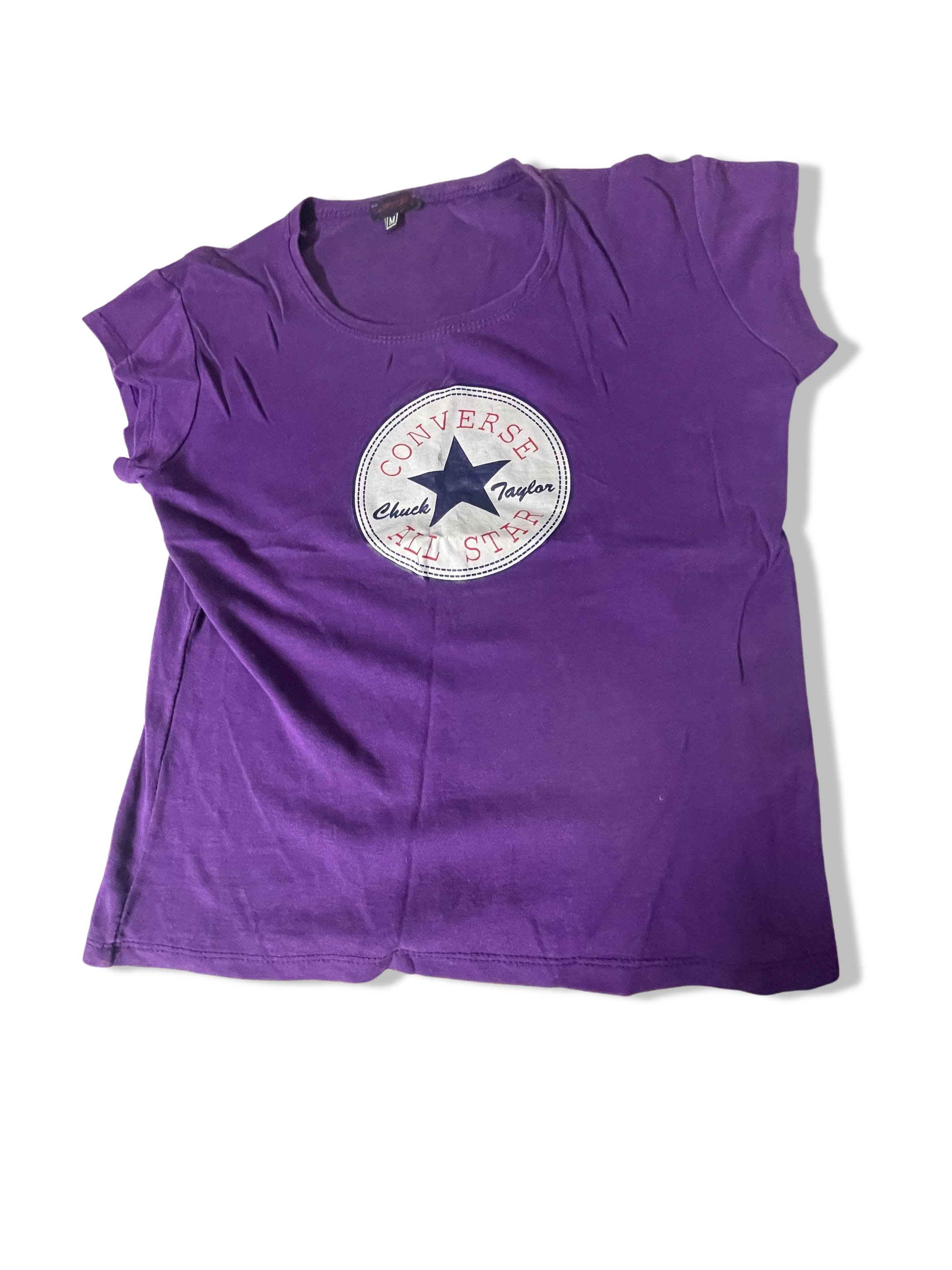 Vintage Purple Converse All Stars Graphics medium tees