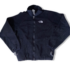 Vintage black the north face fleece full zip up jacket XS/S