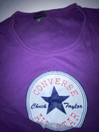 Vintage Purple Converse All Stars Graphics medium tees