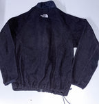 Vintage black the north face fleece full zip up jacket XS/S