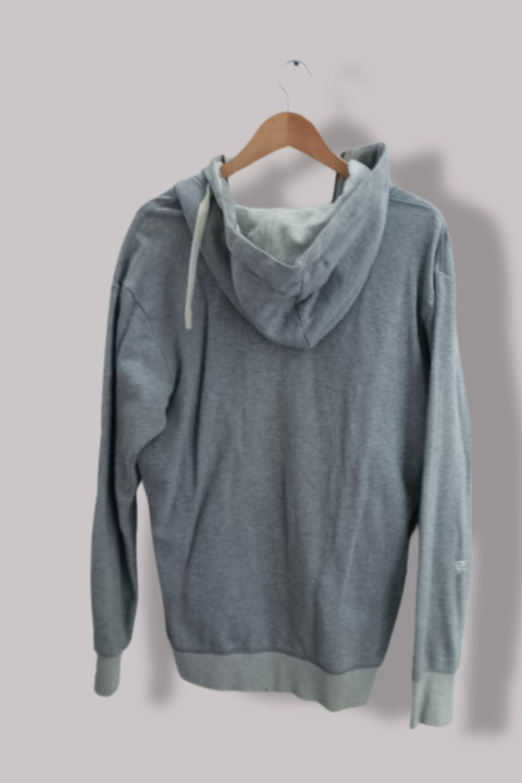 Vintage G-star Raw mens grey zip up comfy hoodie L