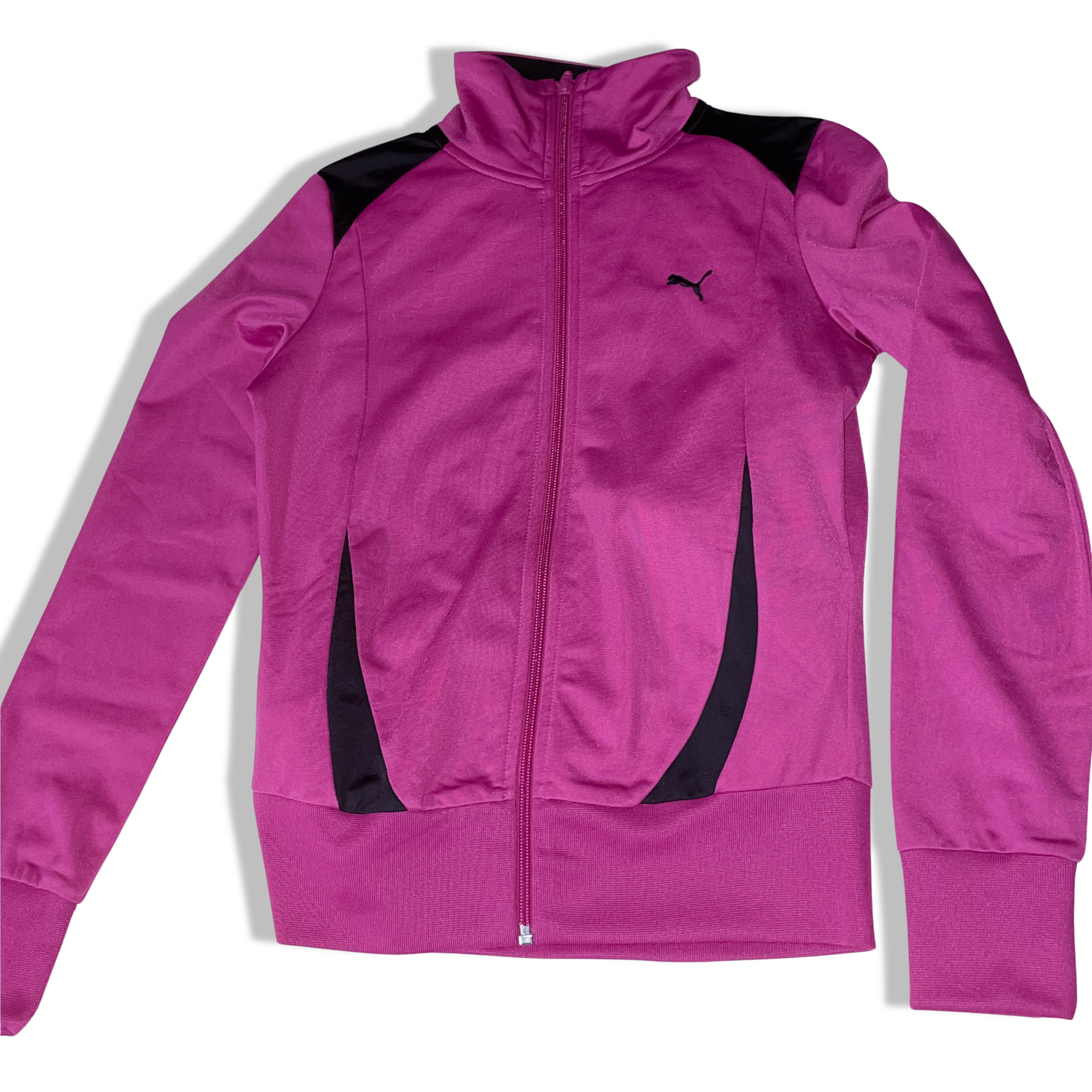 Vintage Purple Puma Lifestyle medium full zip sport sweatshirt jacket