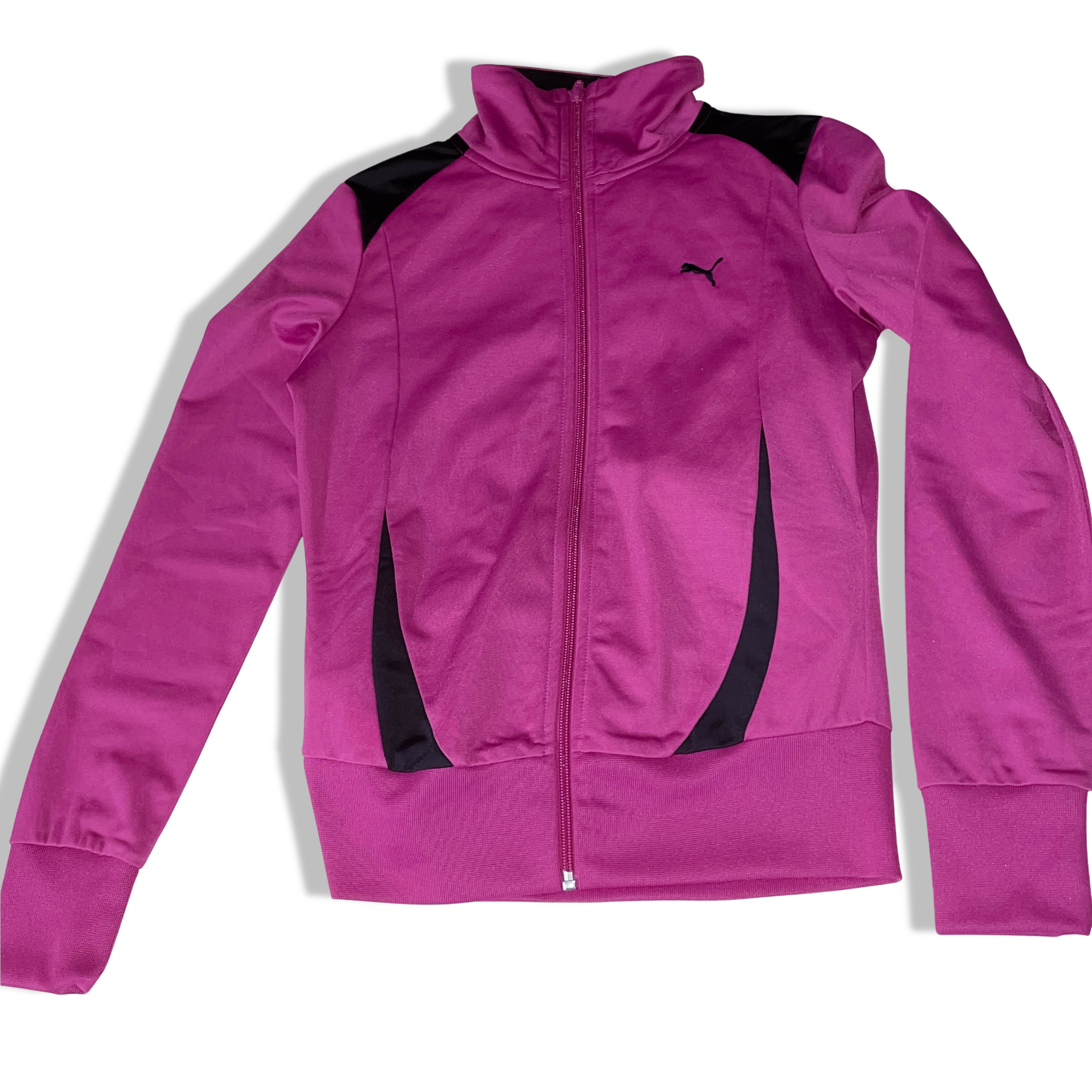 Vintage Purple Puma Lifestyle medium full zip sport sweatshirt jacket