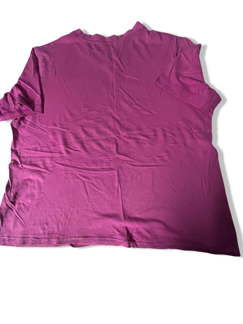 Vintage Purple womens Adidas Big logo print large tees