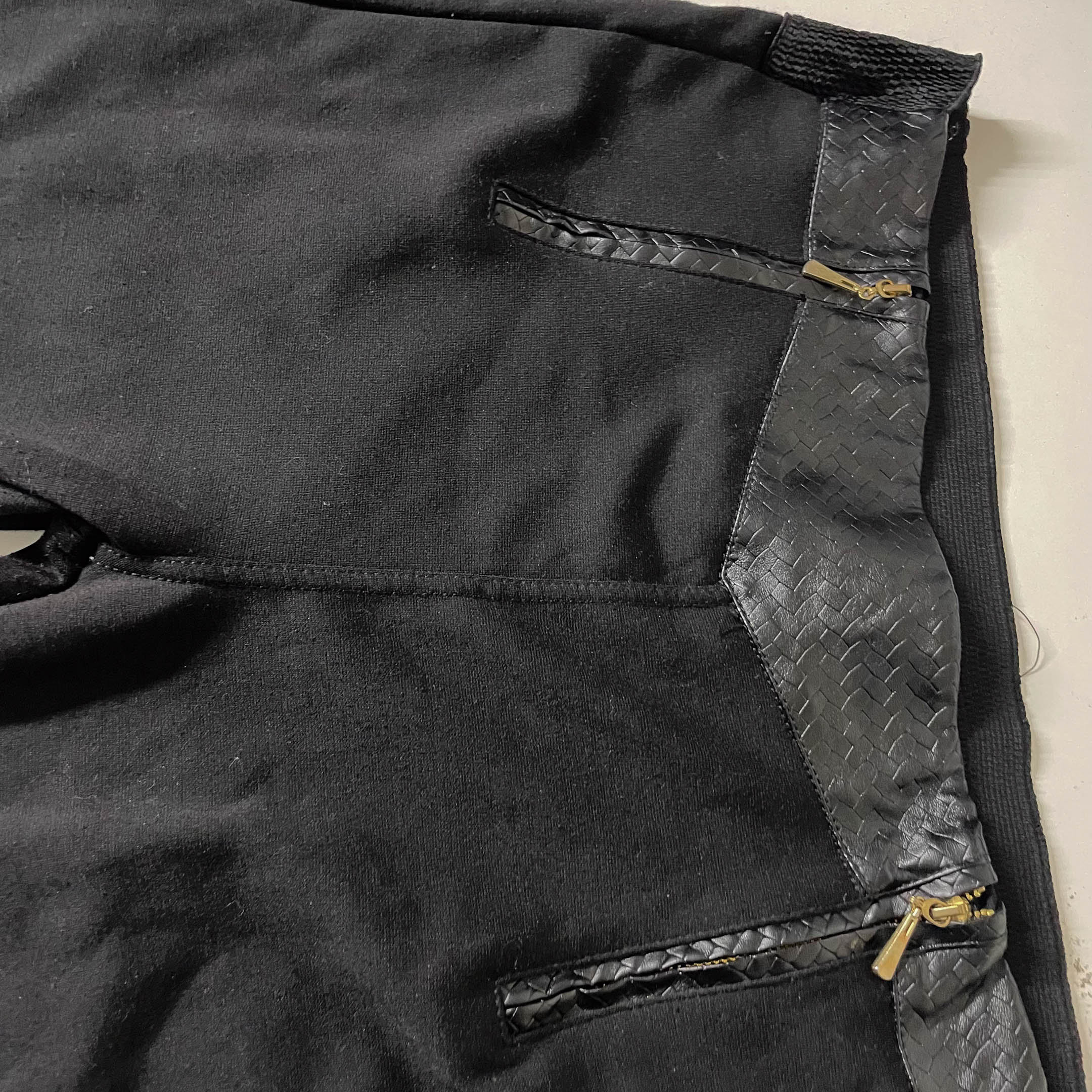 Vintage Fashion you Black womens skinny jeans size in 44|SKU 3715