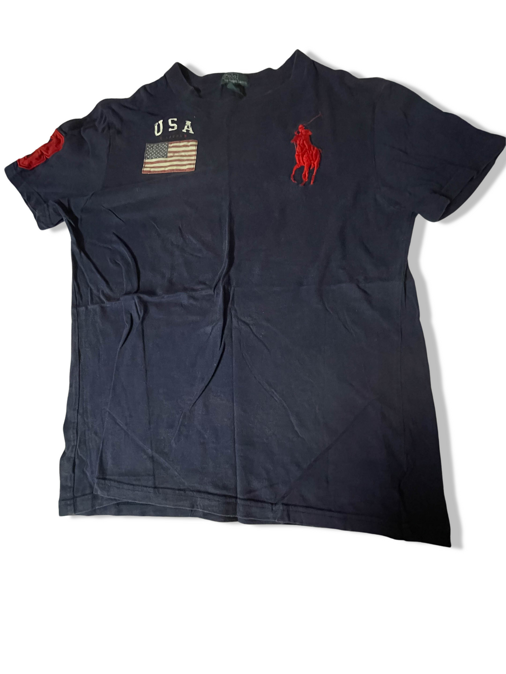 Vintage USA Polo ralph lauren navy large tees