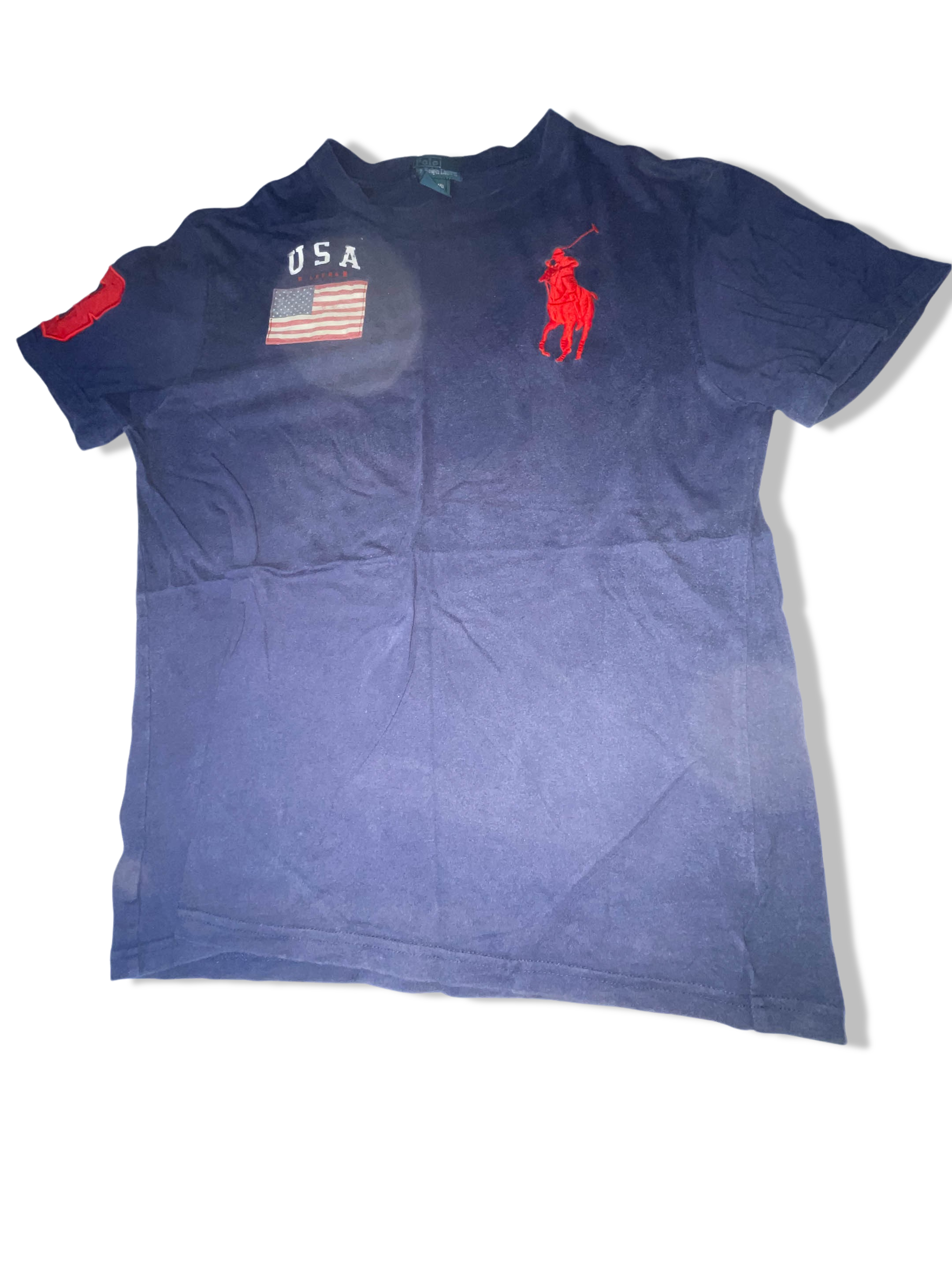 Vintage USA Polo ralph lauren navy large tees