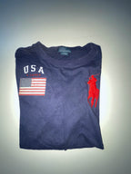 Vintage USA Polo ralph lauren navy large tees