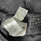 Women's Levi's grey A-line mini denim skirt size 25 | Grey | L 16 W 30 |SKU 3674