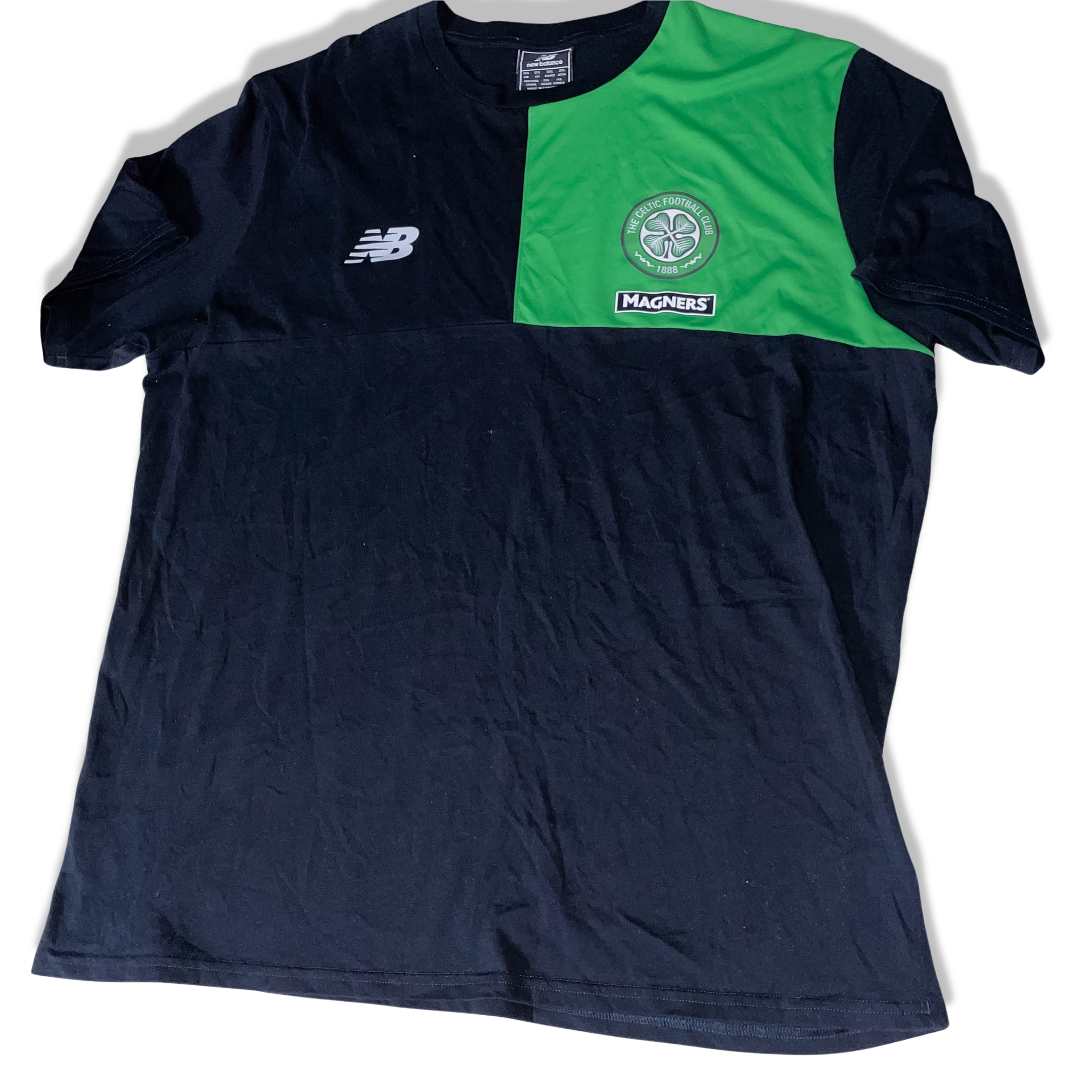VINTAGE NEW BALANCE 2016-17 CELTIC FC GLASGOW JERSEY SIZE XXL