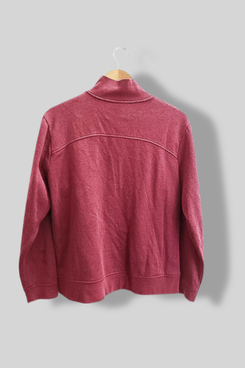 Vintage LA Gear purple full zip high neck solid purple jacket UK 14