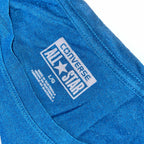 Vintage Blue Converse All Star graphics large tees