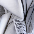 Vintage Asics Trademark medium cream full zip up high neck sweatshirt jacket