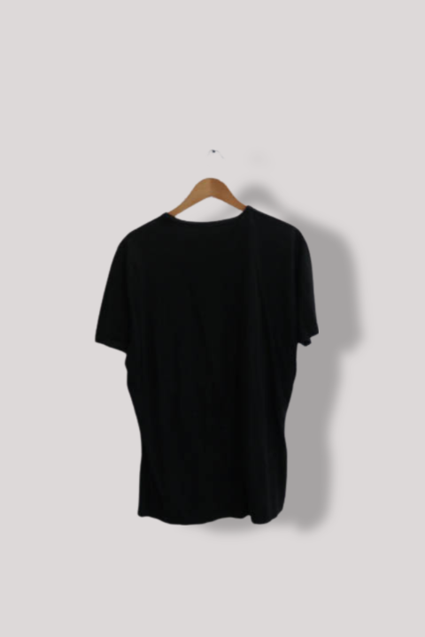 Vintage Black Printed puma mens XXL short sleeve tees