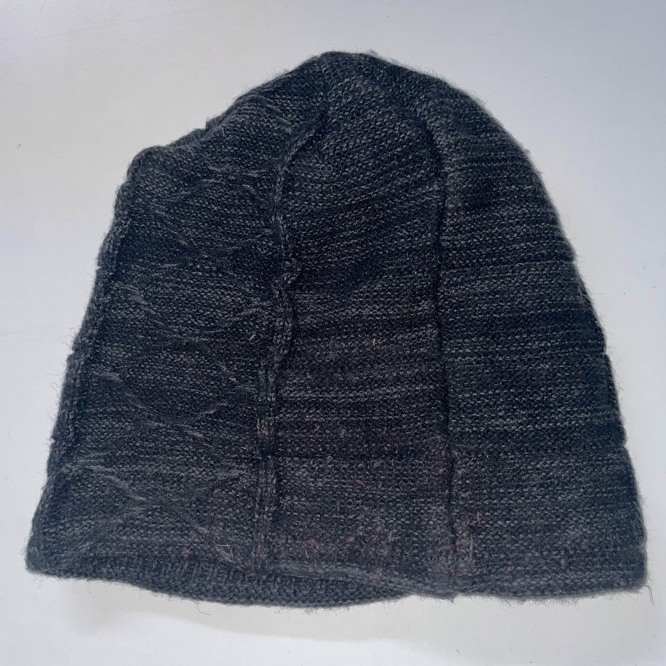 New casual winter grey bonnet beanie hat