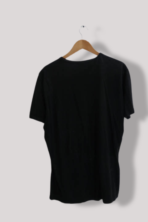 Vintage Black Printed puma mens XXL short sleeve tees