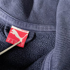 Vintage Puma Navy Full zip up medium sweatshirt jacket