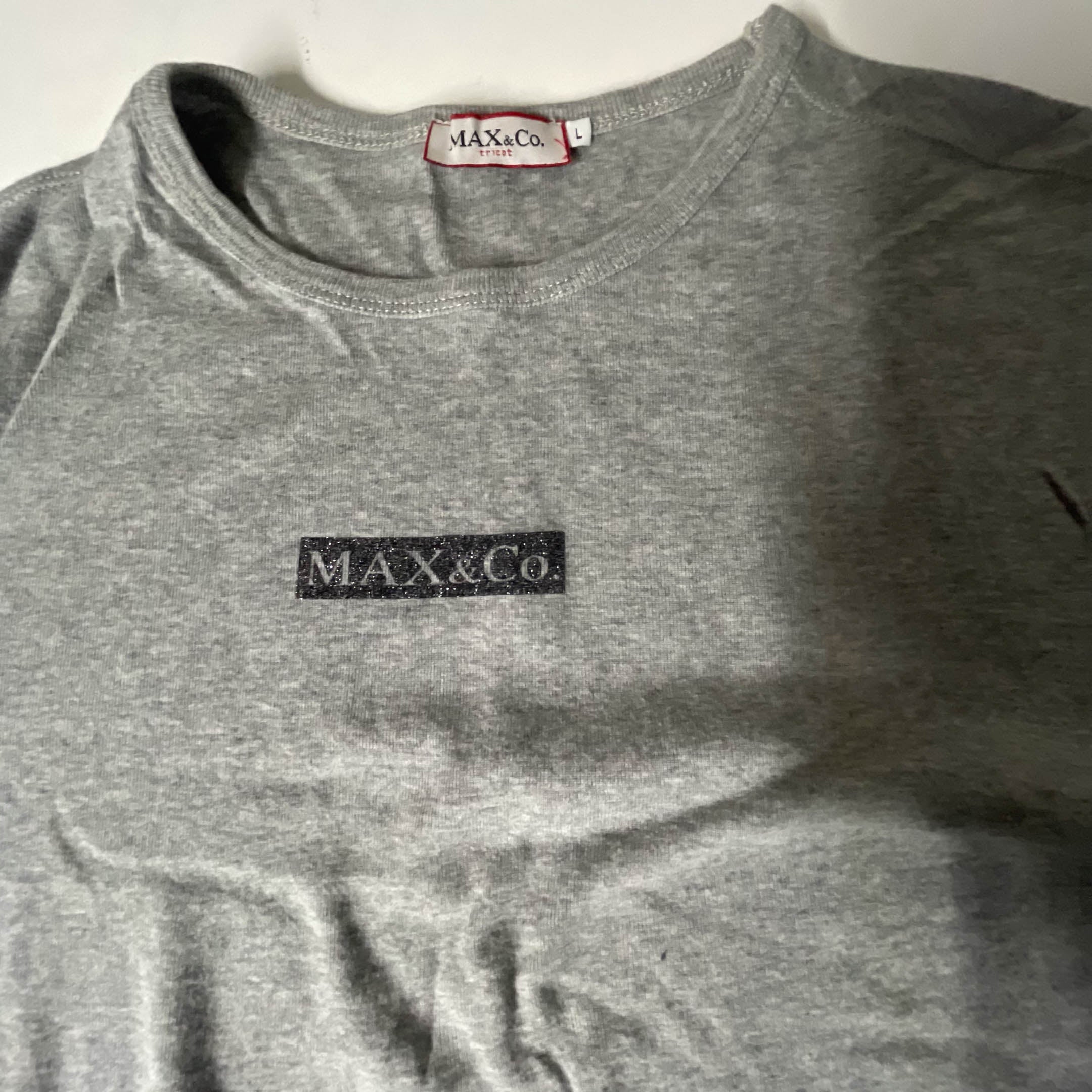 Vintage grey Max & co. large short sleeve tees