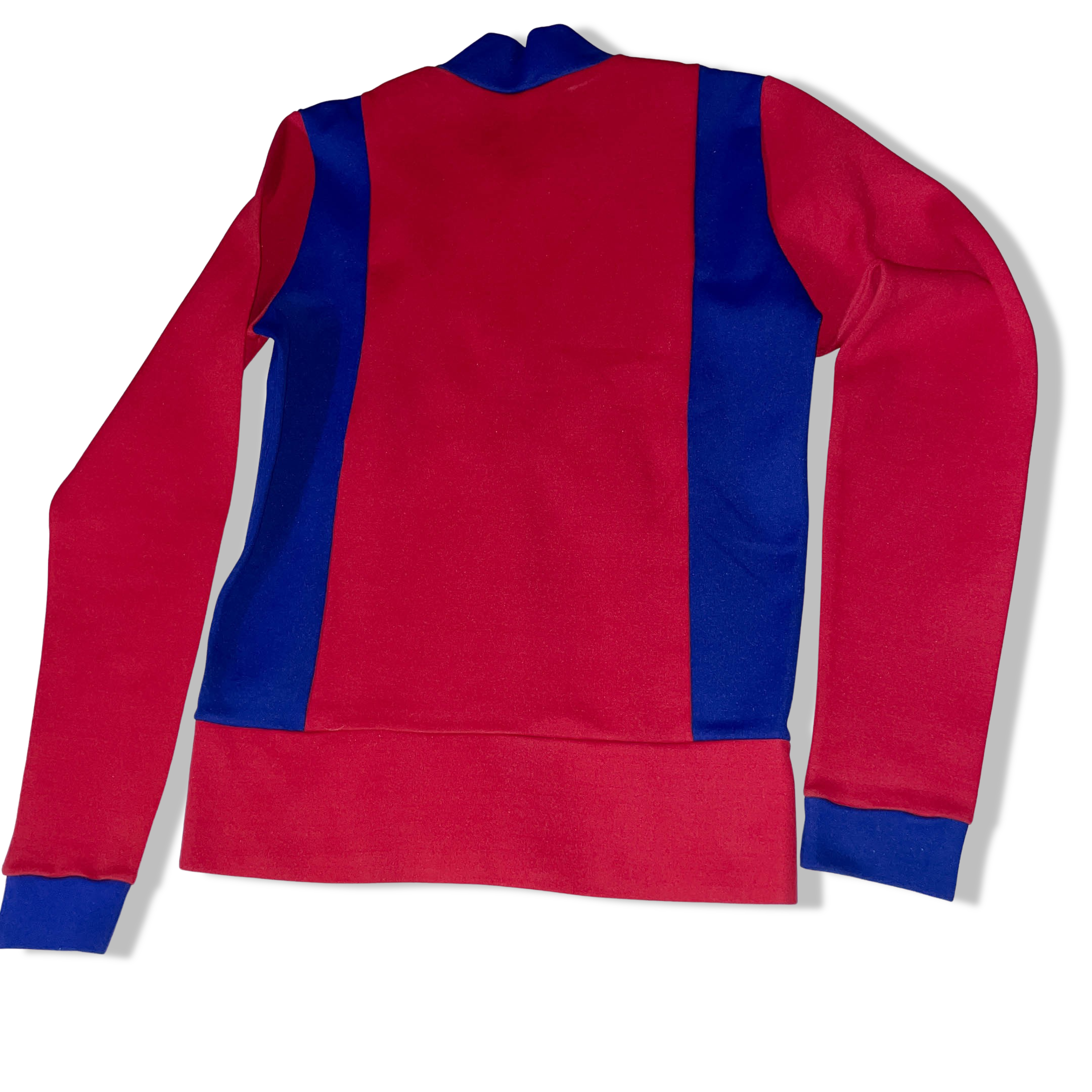 Vintage Red & blue colorblock retro 90's track jacket size M