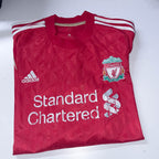 VINTAGE LIVERPOOL 2010 2011 HOME FOOTBALL SHIRT SOCCER RED JERSEY ADIDAS