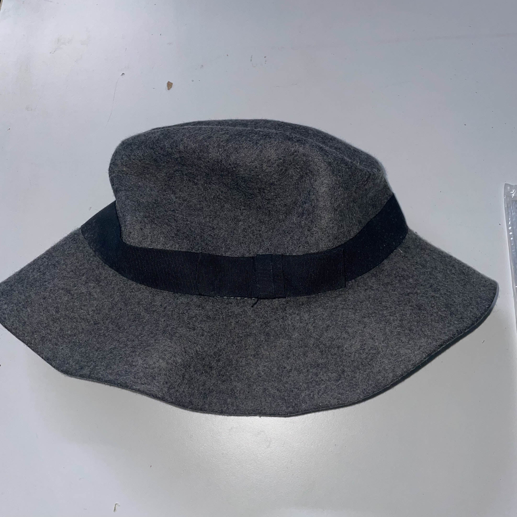 Vintage Christy London wool grey fedora hat