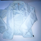 Vintage womens Adidas windbreaker mint green large track top