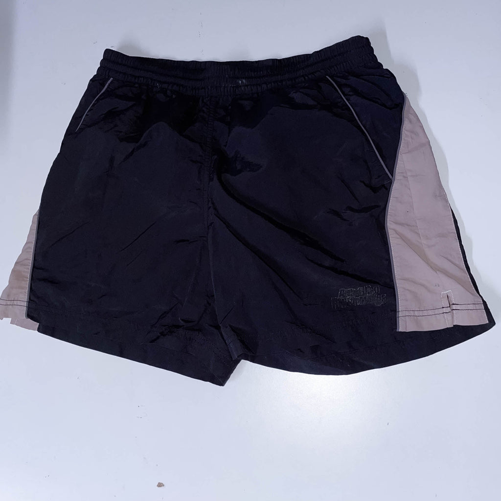 Vintage Alpine pro performance black medium running short