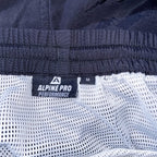 Vintage Alpine pro performance black medium running short
