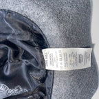 Vintage Christy London wool grey fedora hat